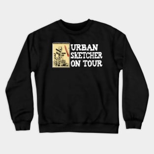 Urban Sketcher Sketching Artists Drawing Painting Crewneck Sweatshirt